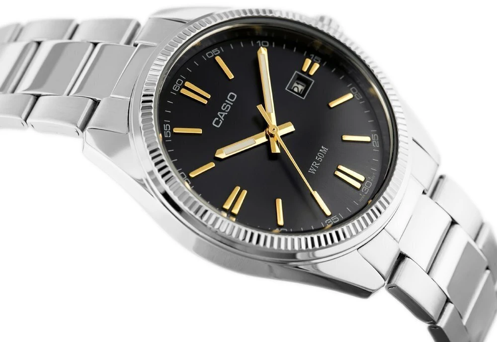 Laikrodis vyrams CASIO MTP-1302D-1A2VDF (zd072b) + dėžutė