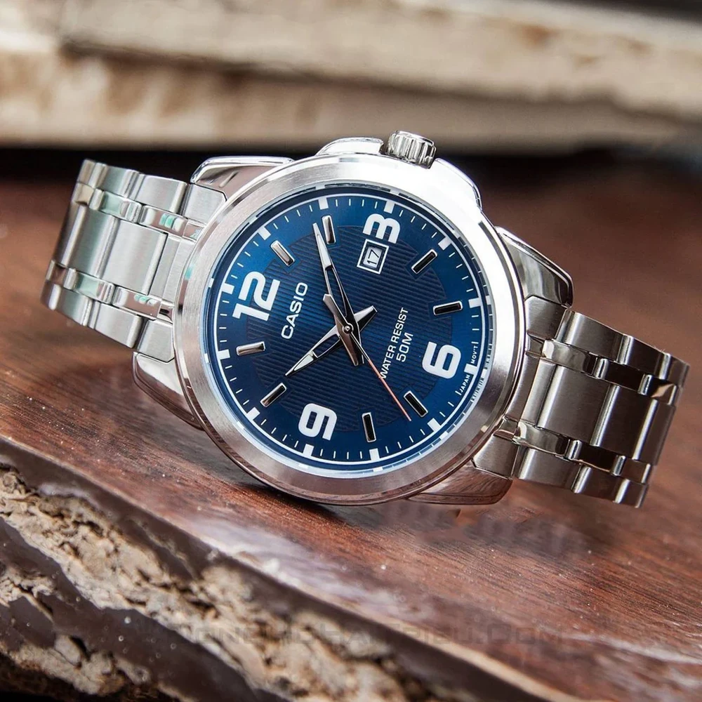Vyriškas laikrodis CASIO MTP-1314D-2AV (zd024a) + BOX