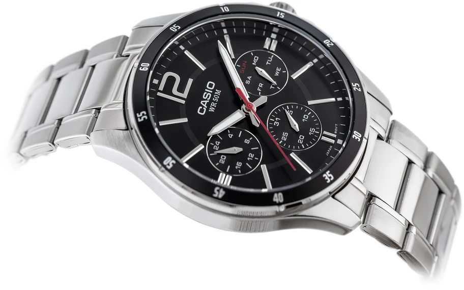Laikrodis CASIO MEN'S WATCH MTP-1374D-1AV (zd063b) + BOX