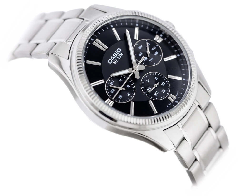 Laikrodis CASIO MEN'S WATCH MTP-1375D-1AVDF (zd112b) + BOX