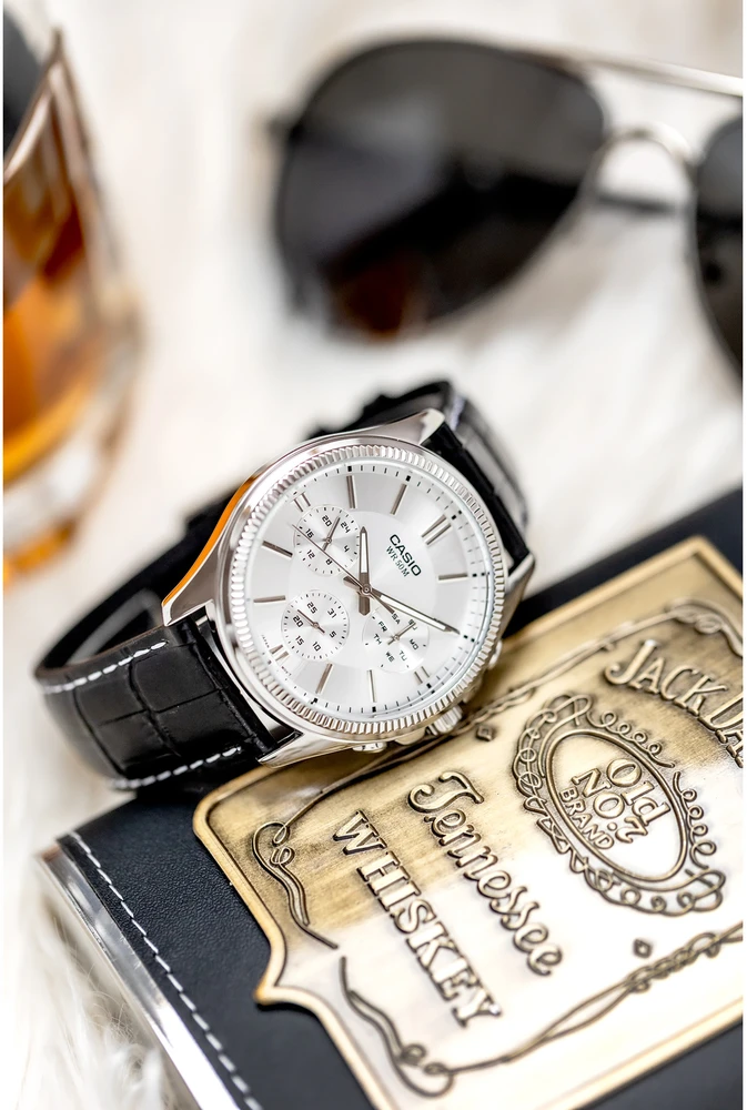CASIO VYRIŠKAS LAIKRODIS MTP-1375L-7AVDF (zd115a) + DĖŽUTĖ