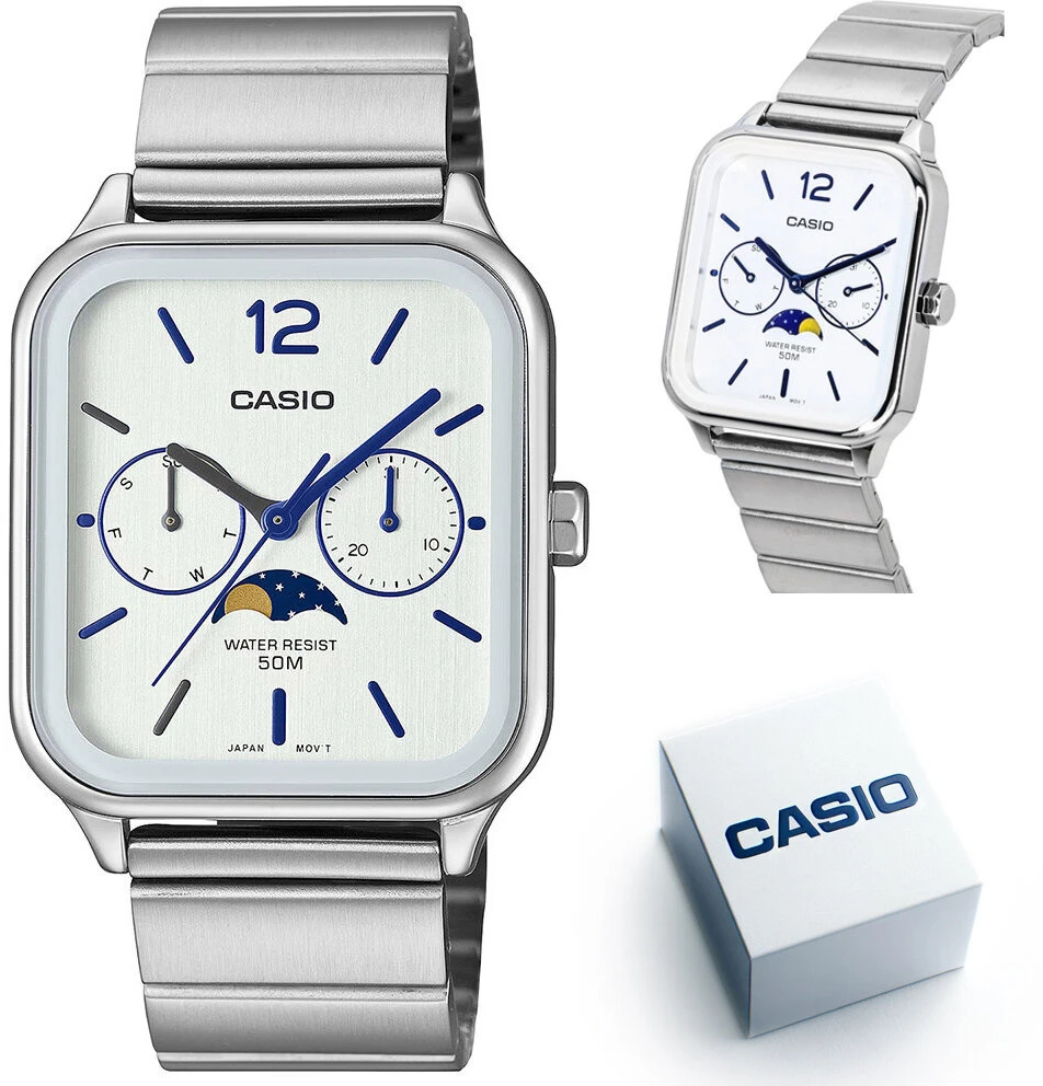 Laikrodis CASIO MEN'S WATCH MTP-M305D-7AVDF + BOX
