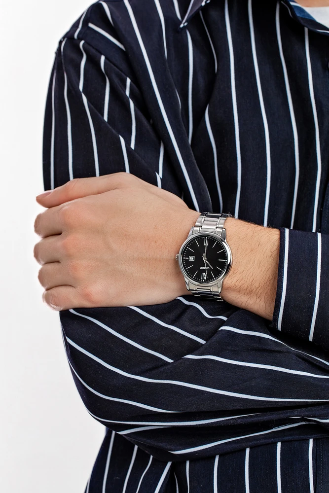 Laikrodis vyrams CASIO MTP-V002D-1B3 + BOX