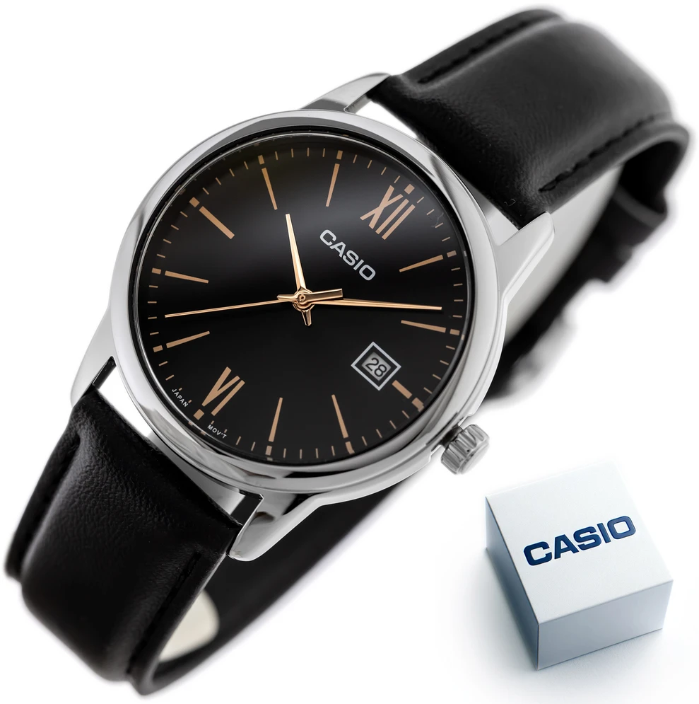 VYRIŠKAS LAIKRODIS CASIO MTP-V002L-1B3 + BOX (zd224a)