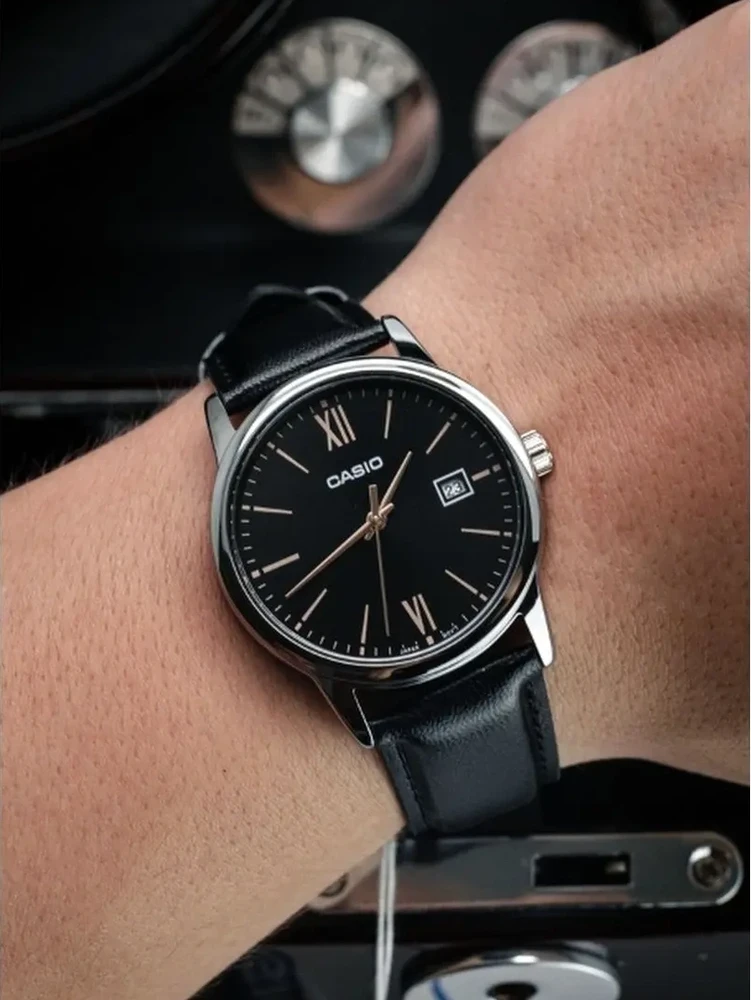 VYRIŠKAS LAIKRODIS CASIO MTP-V002L-1B3 + BOX (zd224a)