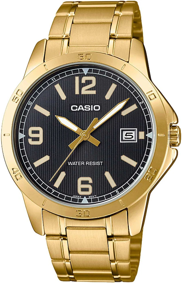 Laikrodis vyrams CASIO MTP-V004G-1B + dėžutė
