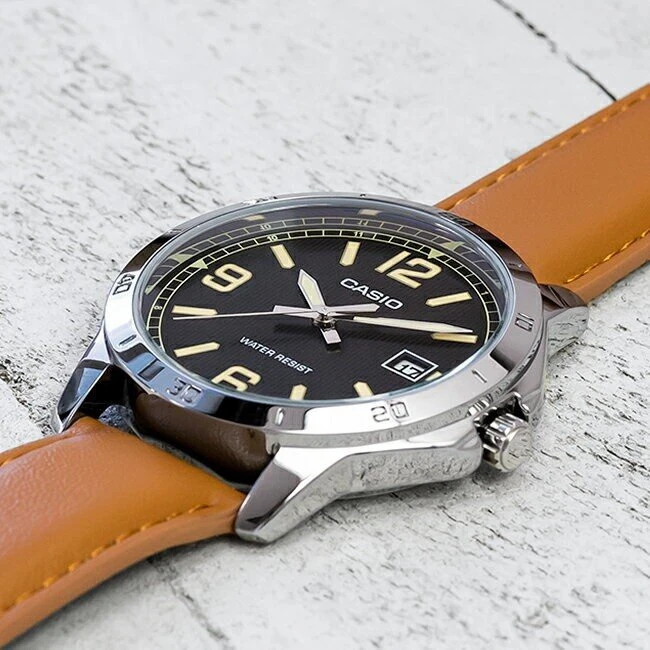 Vyriškas laikrodis CASIO MTP-V004L-1B2 + BOX