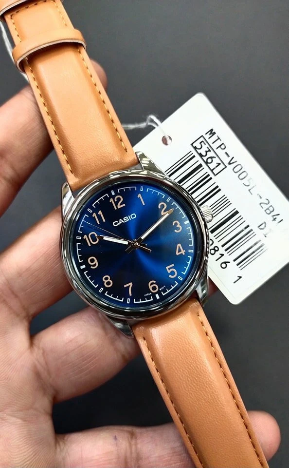 CASIO VYRIŠKAS LAIKRODIS MTP-V005L-2B4 (zd066i) + DĖŽUTĖ