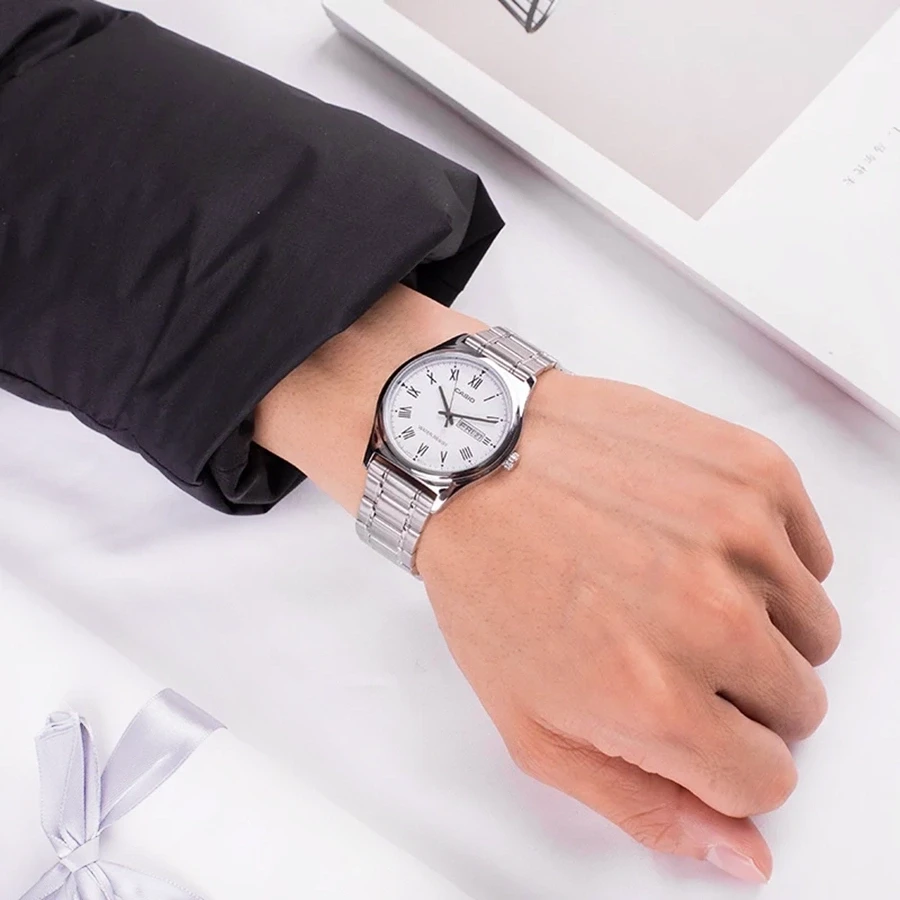 CASIO MEN S WATCH MTP-V006D-7B2 (zd210e) + BOX