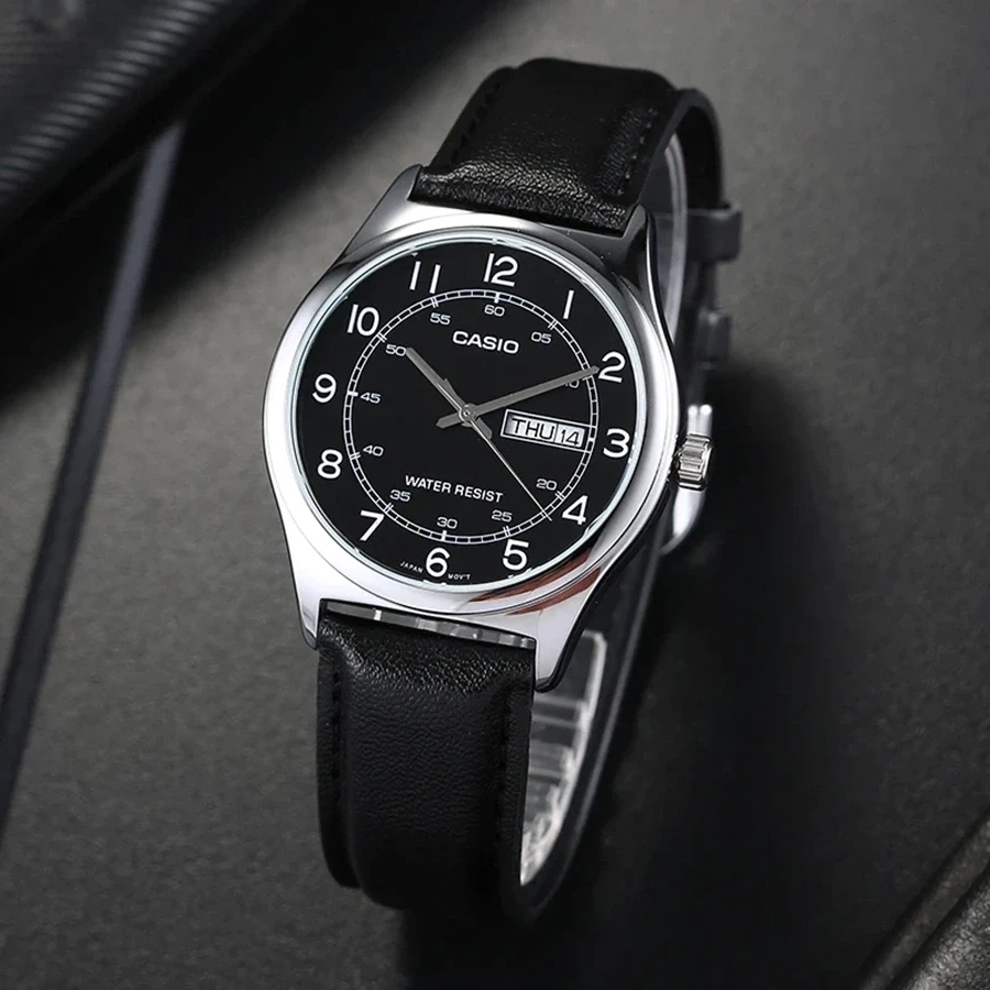 Vyriškas laikrodis CASIO MTP-V006L-1B2 (zd210c) + BOX