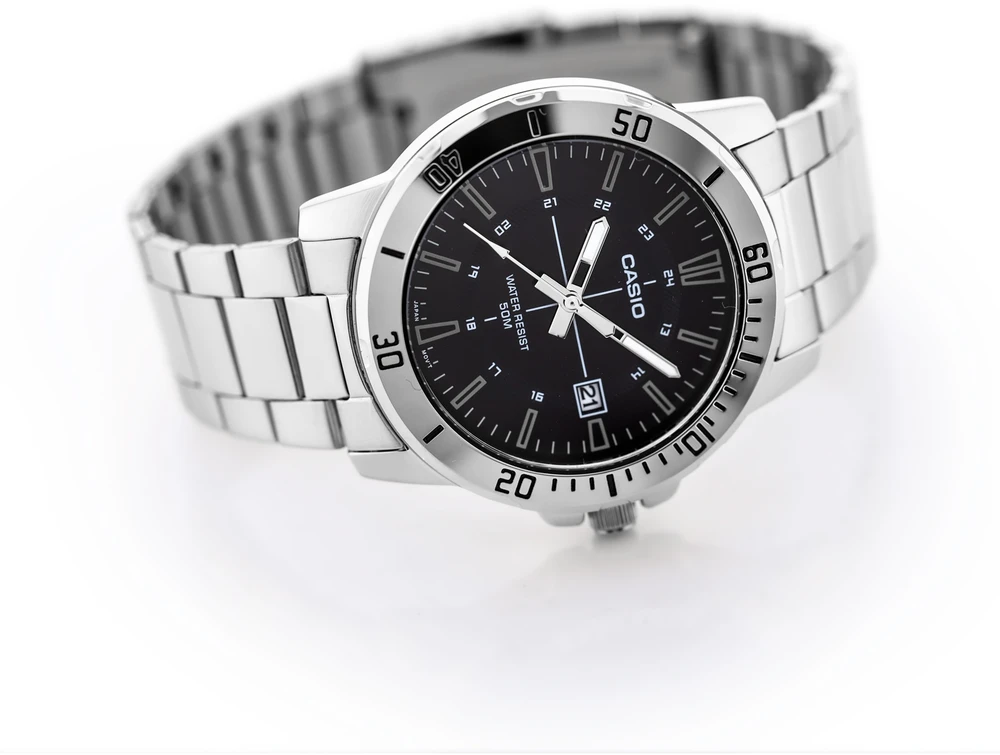 Laikrodis CASIO MEN'S WATCH MTP-VD01D-1CVUDF (zd185b) + BOX