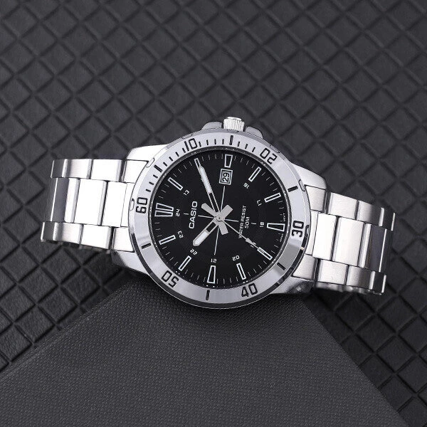 Laikrodis CASIO MEN'S WATCH MTP-VD01D-1CVUDF (zd185b) + BOX