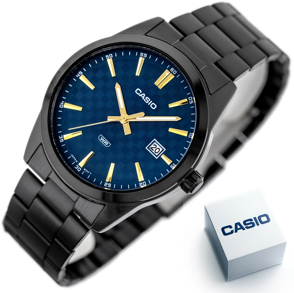VYRIŠKAS LAIKRODIS CASIO MTP-VD03B-2A + BOX