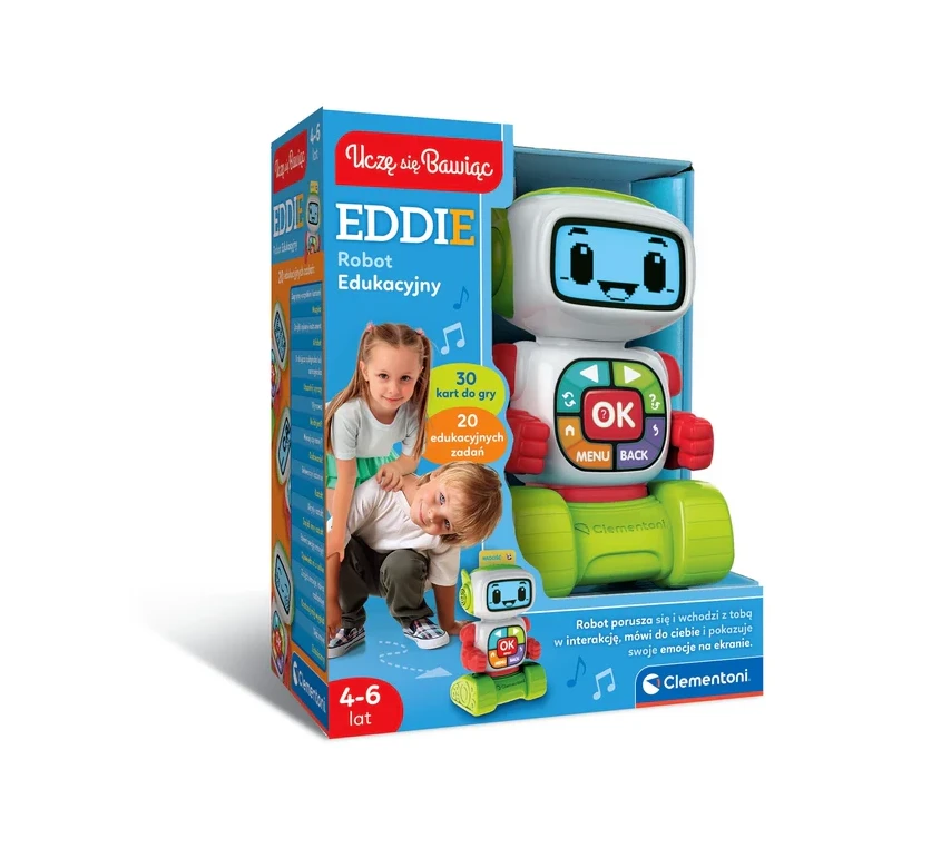 Clementoni Eddie edukacinis robotas
