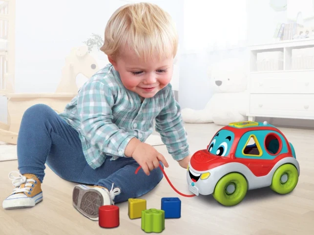 Interaktyvus formų ir spalvų rūšiavimo automobilis Clementoni 50808