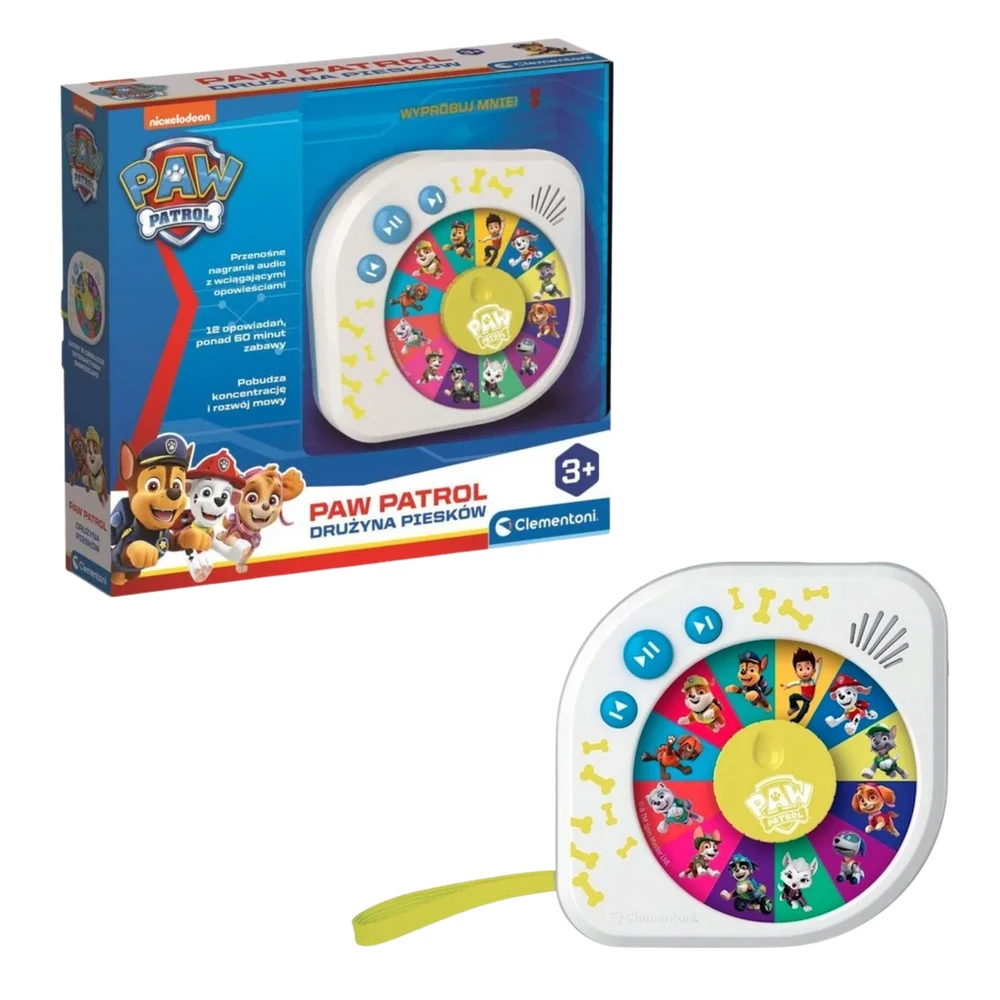 Pasakotojas PAW Patrol nuotykiai ir istorijos Lenkų Kalba Clementoni 50787