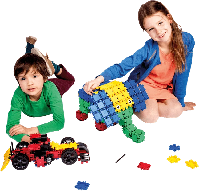Clics toys Konstruktorius - CLICS CB411 Rollerbox 15in1 377 Multicolour dalių