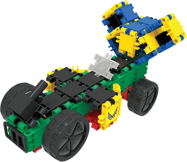 Clics toys Konstruktorius - CLICS 560 dalių daugiaspalvis