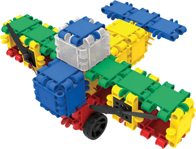 Clics toys Konstruktorius - CLICS 560 dalių daugiaspalvis
