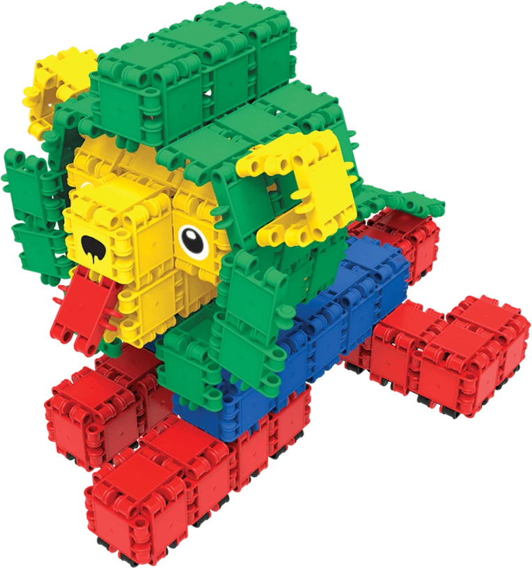 Clics toys Konstruktorius - CLICS 560 dalių daugiaspalvis