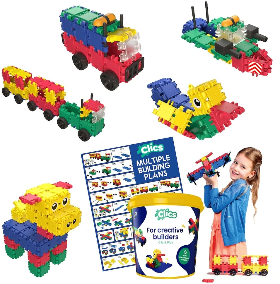 Clics toys CLICS CB198 statybinis žaislas
