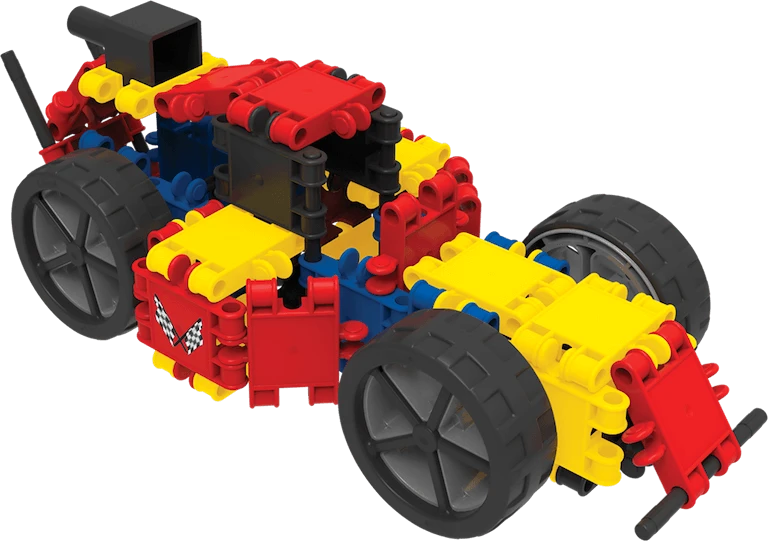 Clics toys Clics Nano Clics Didelis edukacinių konstruktorių rinkinys 25 modeliai, 750 dalių, vaikams nuo 3 metų, patvarus polipropilenas