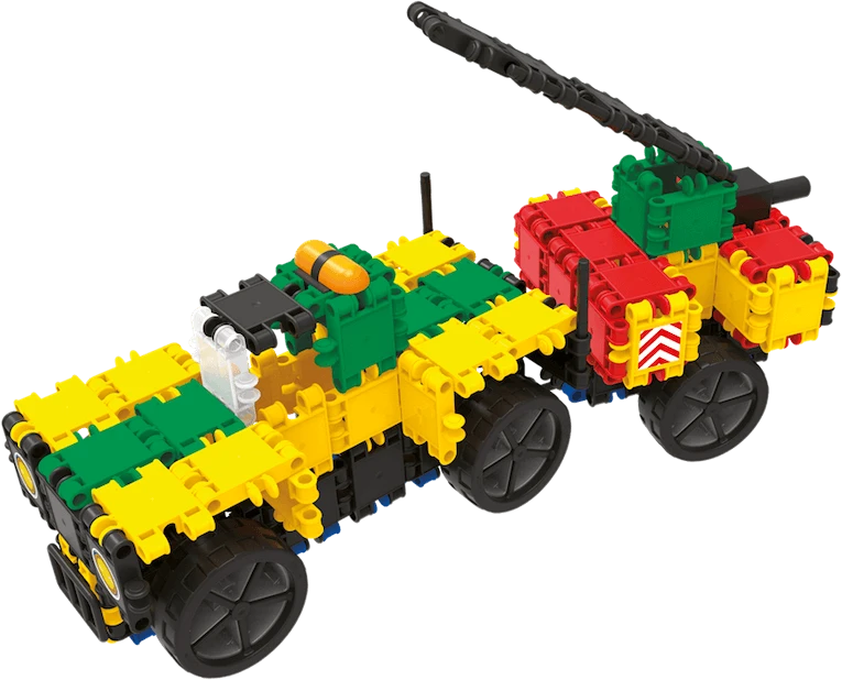 Clics toys Clics Nano Clics Didelis edukacinių konstruktorių rinkinys 25 modeliai, 750 dalių, vaikams nuo 3 metų, patvarus polipropilenas