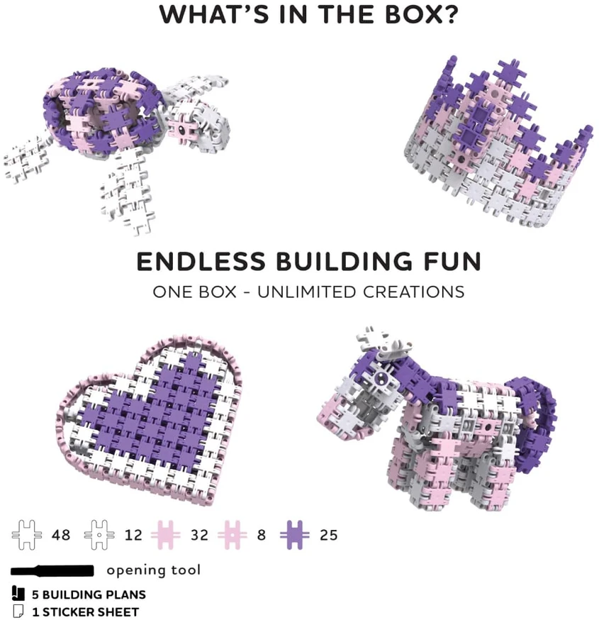 Clics toys Konstruktorius Nano Clics Fantasy Builders, 125 dalys