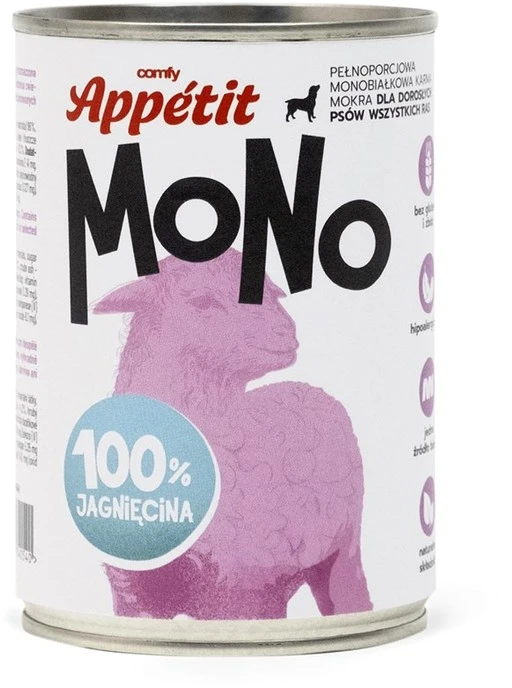 Comfy Appetit MONO su Ėriena (96%) 400g