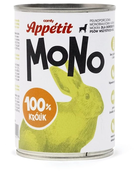 Comfy Appetit MONO su Triušiena (96%) 400g