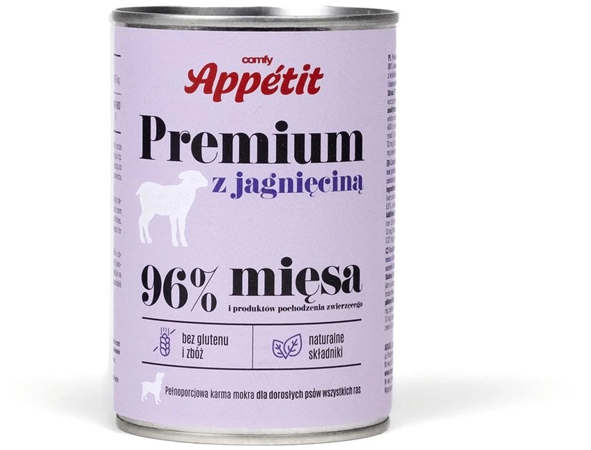 Comfy Appetit Premium su Ėriena (96%) 400g