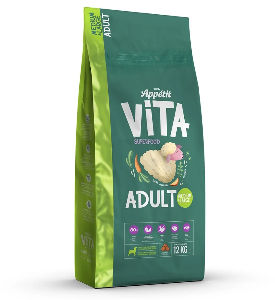Comfy Appetit Vita ėriena M/L 12kg