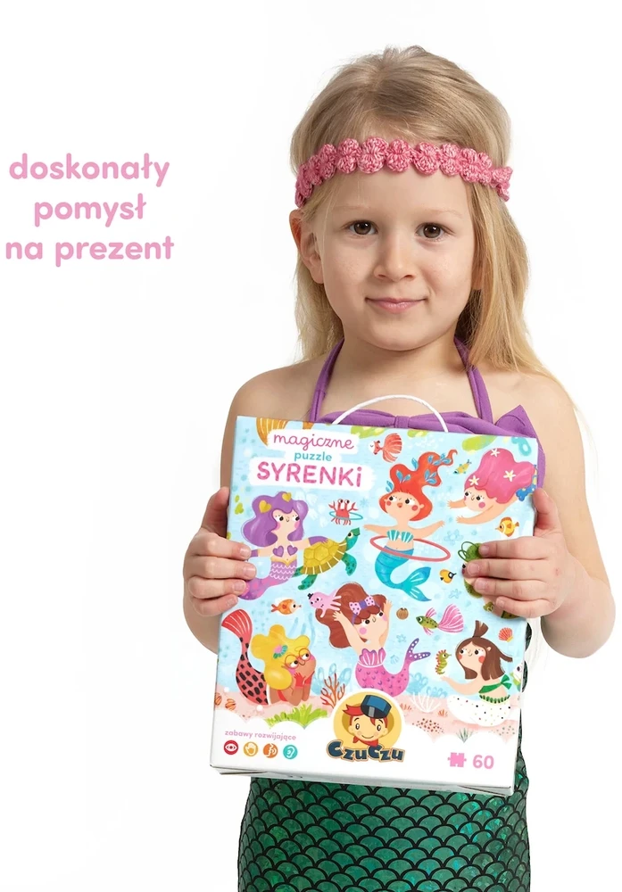 CzuCzu Dėlionė 60 vnt. - Undinės