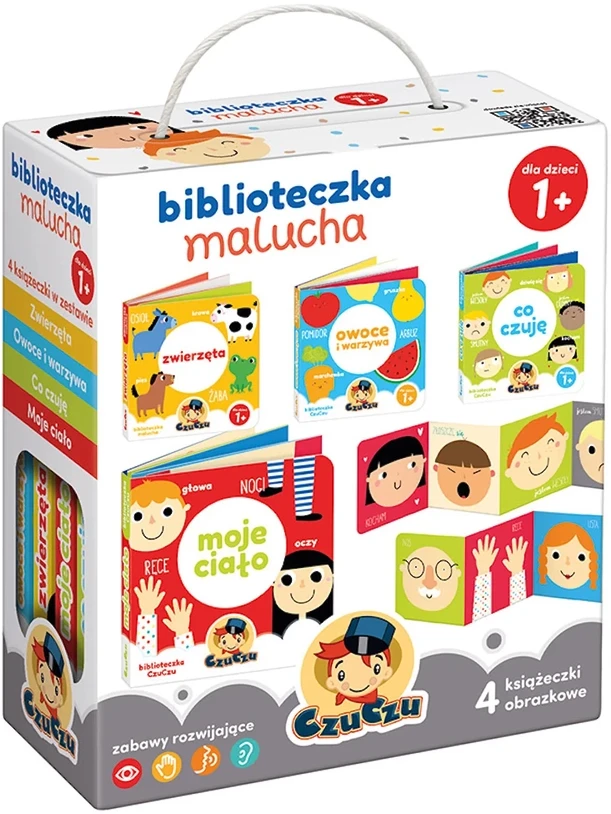 KNYGA CzuCzu vaikų biblioteka 4 knygos ZA4160