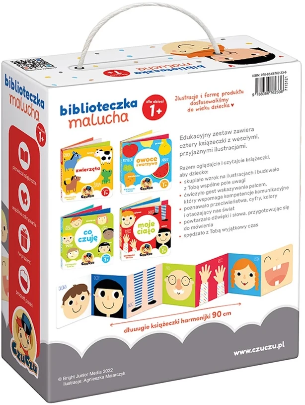 KNYGA CzuCzu vaikų biblioteka 4 knygos ZA4160