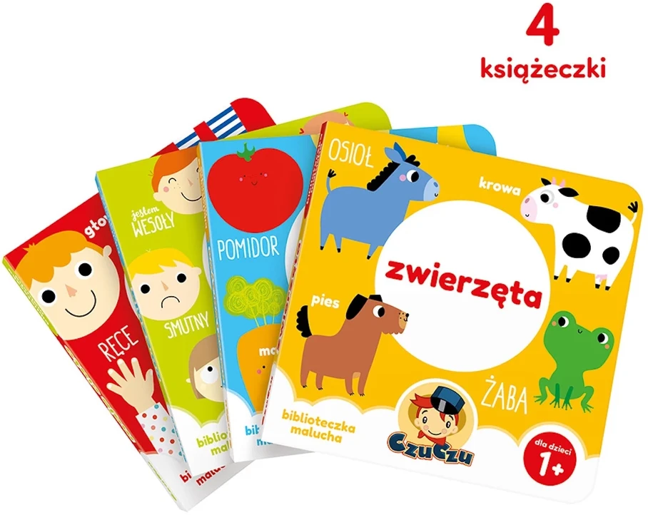 KNYGA CzuCzu vaikų biblioteka 4 knygos ZA4160