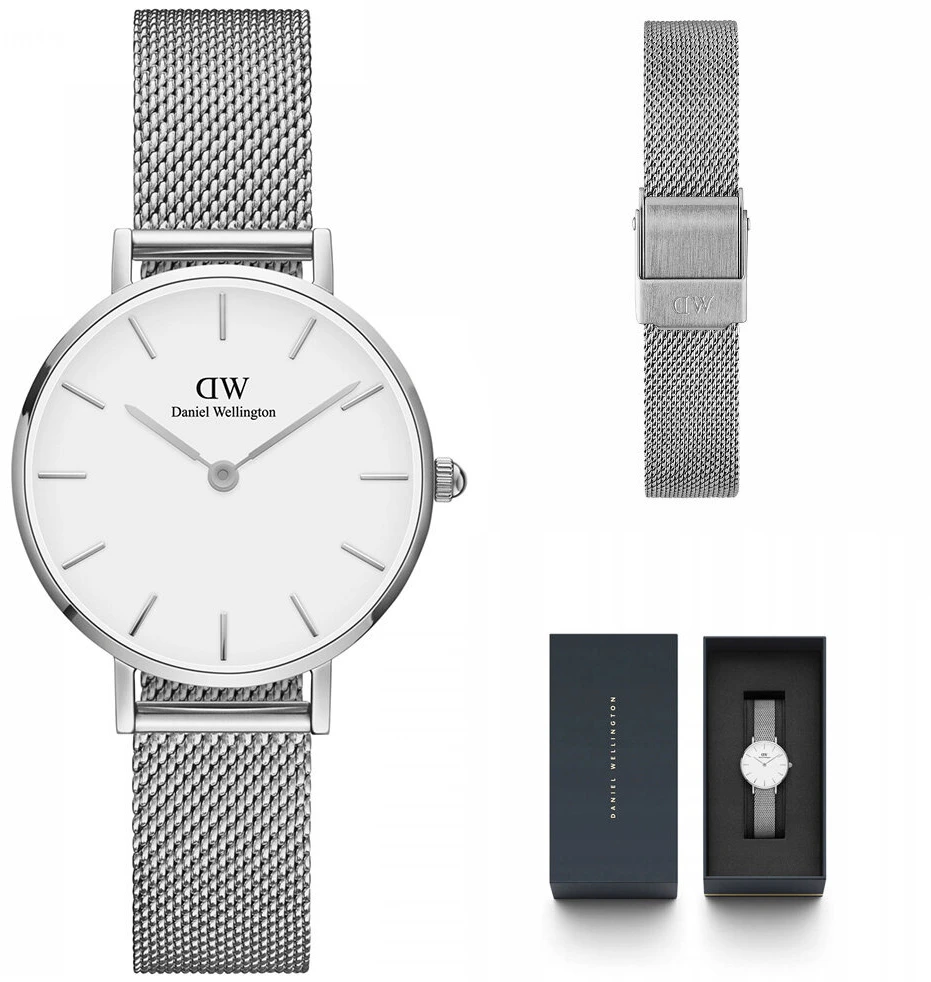 Laikrodis moterims DANIEL WELLINGTON Classic Petite Sterling DW00100220 (zw501i)