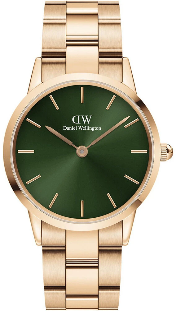 DANIEL WELLINGTON MOTERIS LAIKRODIS DW00100421 Ikoninis smaragdas 28mm + DĖŽĖ