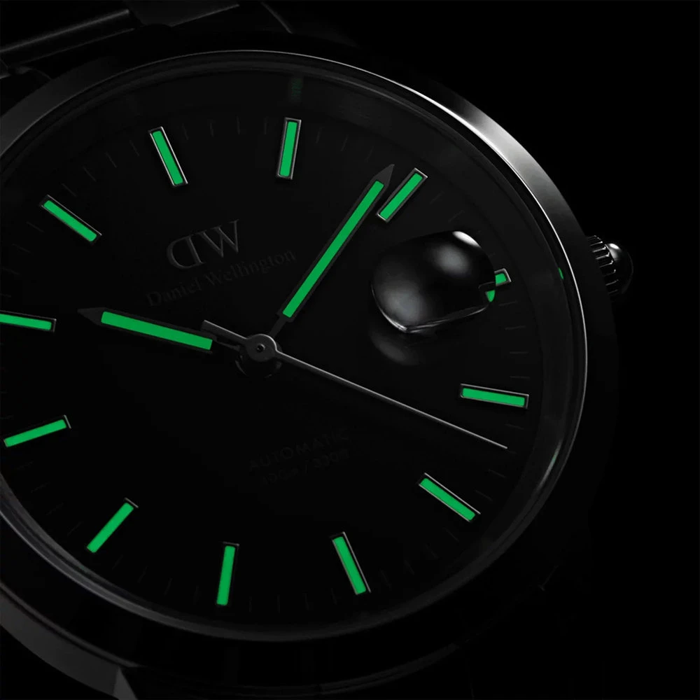 DANIEL WELLINGTON VYRIŠKAS LAIKRODIS DW00100482 – ICONIC LINK AUTOMATINIS 40 mm (zw001a)