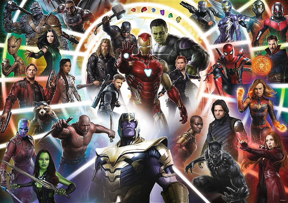 Trefl Dėlionė 1000 vnt. - Keršytojai (The Avengers)