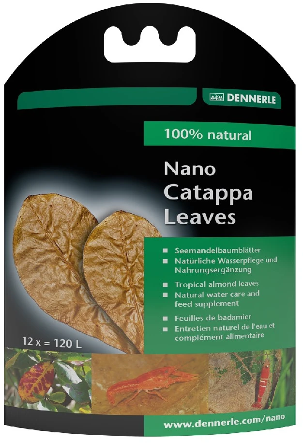 Dennerle Nano Catappa lapai, 12vnt