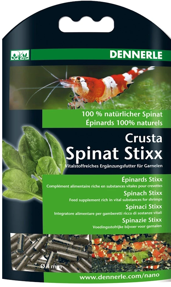 Dennerle Crusta Spinat Stixx 30g