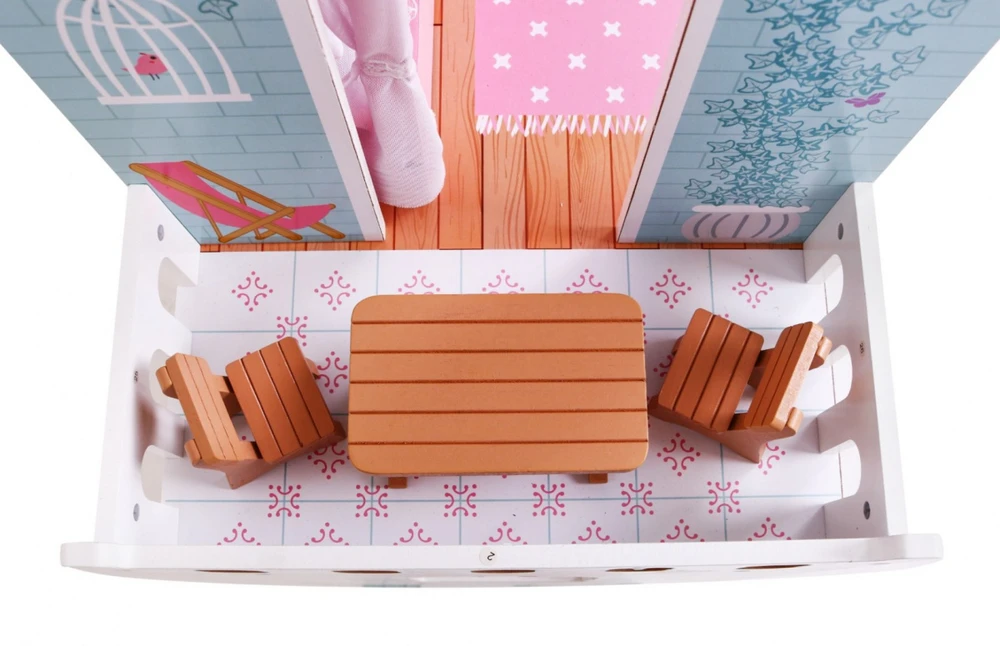 Ramiz Mediniai lėlių namelio priedai