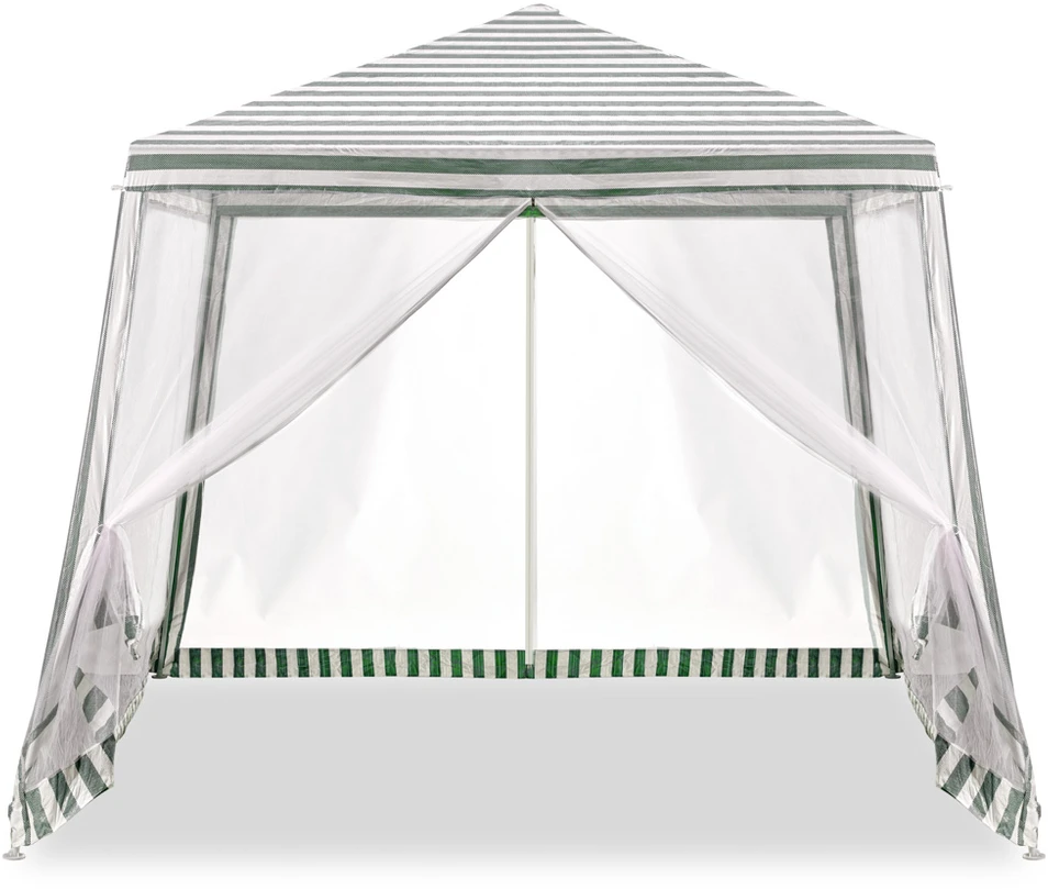 Roger Palapinė sodo vakarėlių paviljonas komercinė pavėsinė Balta 2,4X2,4 m