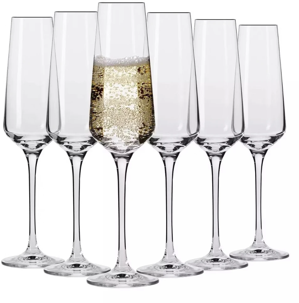 Divinto Elegantiška prosecco ir šampano dėžė su stiklu, nešiojama