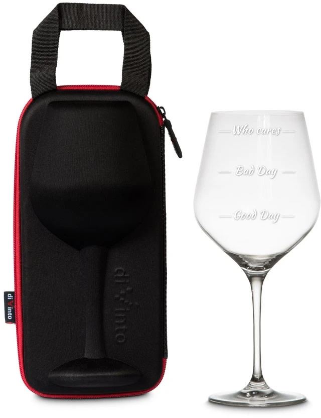 Divinto XXL Vyno taurė "Who cares" (860ml)