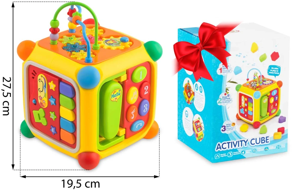 Edukacinis žaislinis kubas RK-747 Ricokids