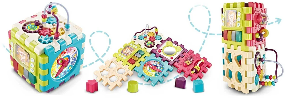 Edukacinis žaislas kubas su melodija Ricokids 781700