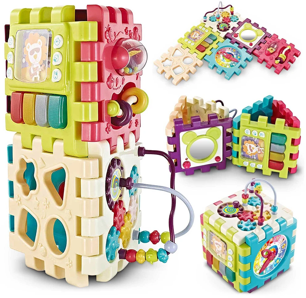 Edukacinis žaislas kubas su melodija Ricokids 781700