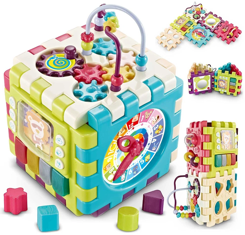 Edukacinis žaislas kubas su melodija Ricokids 781700